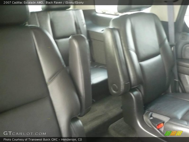 Black Raven / Ebony/Ebony 2007 Cadillac Escalade AWD