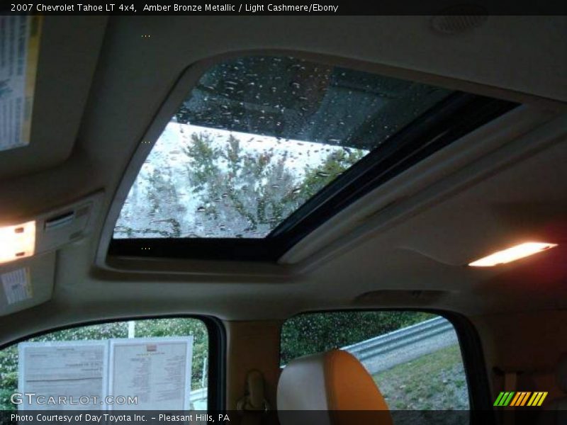 Amber Bronze Metallic / Light Cashmere/Ebony 2007 Chevrolet Tahoe LT 4x4
