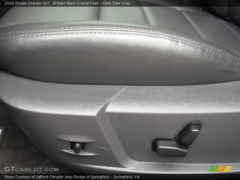 Brilliant Black Crystal Pearl / Dark Slate Gray 2009 Dodge Charger SXT