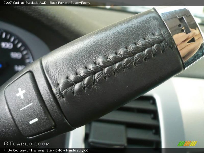 Black Raven / Ebony/Ebony 2007 Cadillac Escalade AWD