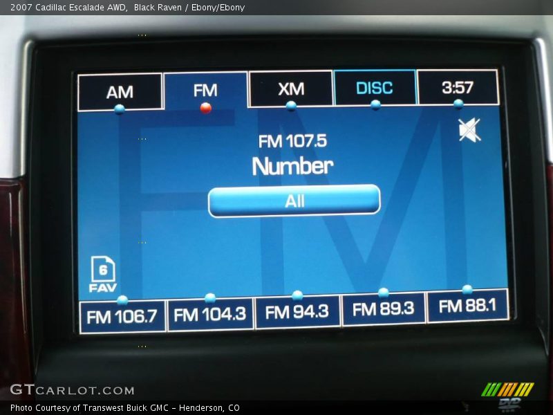 Black Raven / Ebony/Ebony 2007 Cadillac Escalade AWD