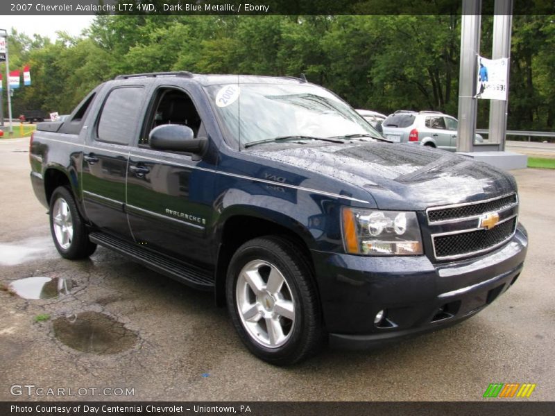 Dark Blue Metallic / Ebony 2007 Chevrolet Avalanche LTZ 4WD