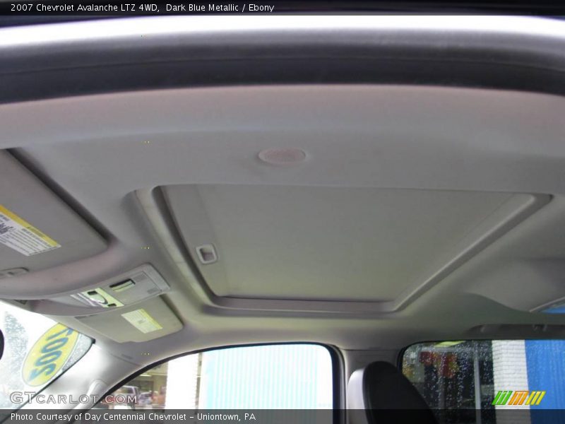 Dark Blue Metallic / Ebony 2007 Chevrolet Avalanche LTZ 4WD