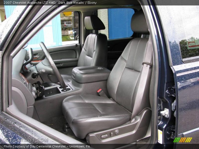 Dark Blue Metallic / Ebony 2007 Chevrolet Avalanche LTZ 4WD