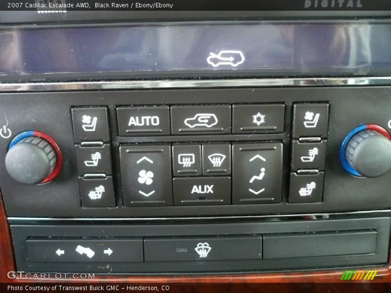 Black Raven / Ebony/Ebony 2007 Cadillac Escalade AWD