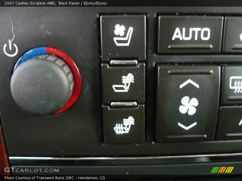 Black Raven / Ebony/Ebony 2007 Cadillac Escalade AWD