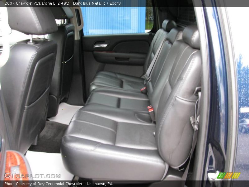 Dark Blue Metallic / Ebony 2007 Chevrolet Avalanche LTZ 4WD