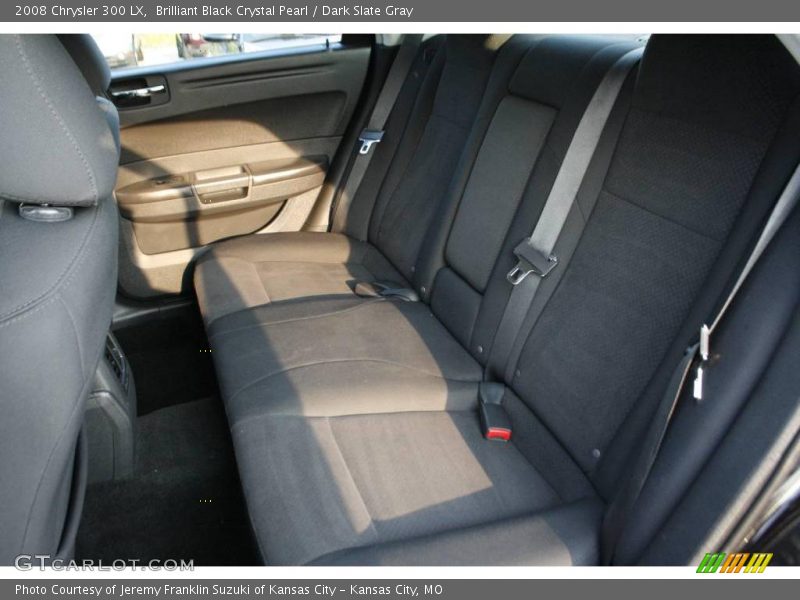 Brilliant Black Crystal Pearl / Dark Slate Gray 2008 Chrysler 300 LX