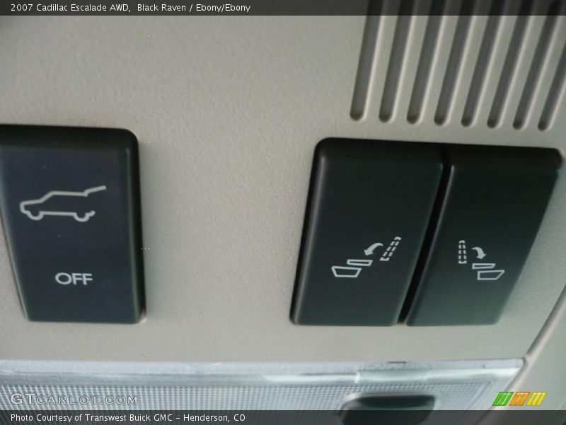 Black Raven / Ebony/Ebony 2007 Cadillac Escalade AWD