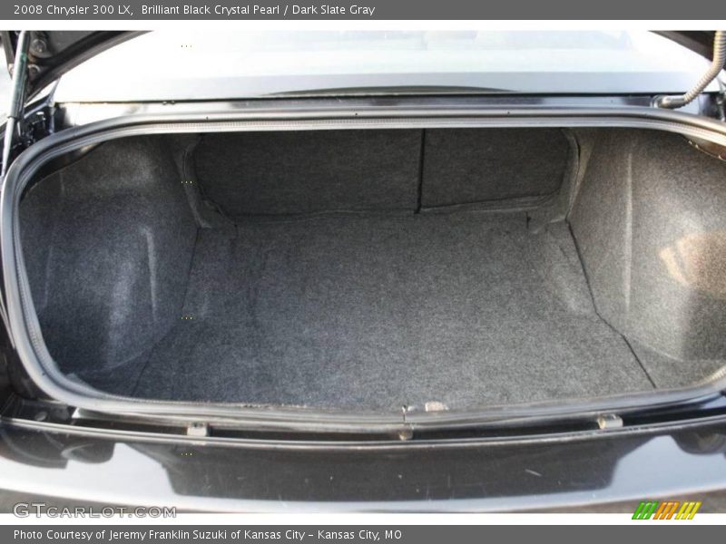 Brilliant Black Crystal Pearl / Dark Slate Gray 2008 Chrysler 300 LX