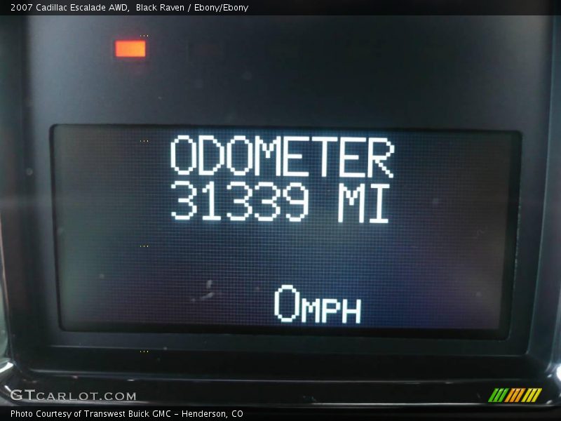 Black Raven / Ebony/Ebony 2007 Cadillac Escalade AWD