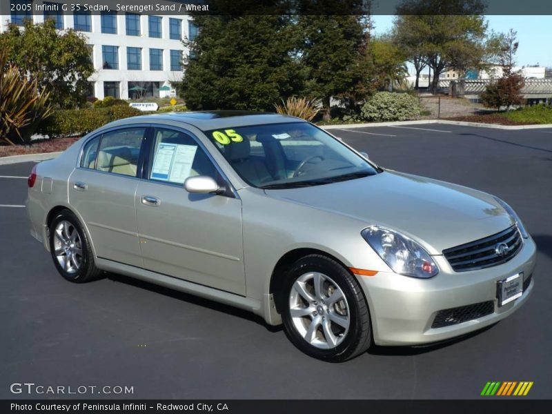 Serengeti Sand / Wheat 2005 Infiniti G 35 Sedan