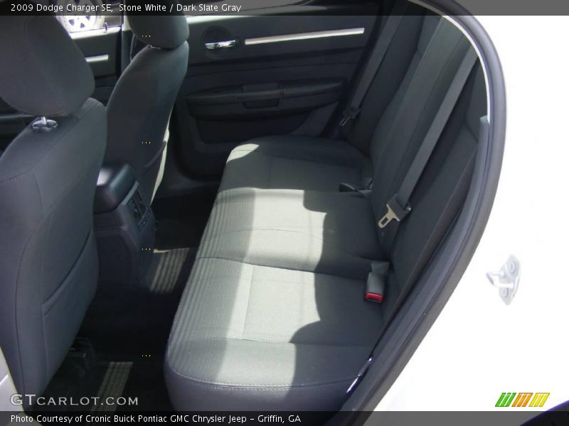 Stone White / Dark Slate Gray 2009 Dodge Charger SE