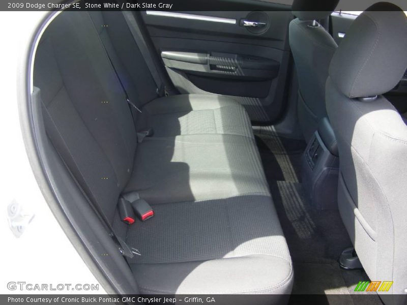 Stone White / Dark Slate Gray 2009 Dodge Charger SE