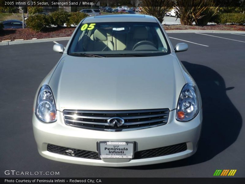 Serengeti Sand / Wheat 2005 Infiniti G 35 Sedan
