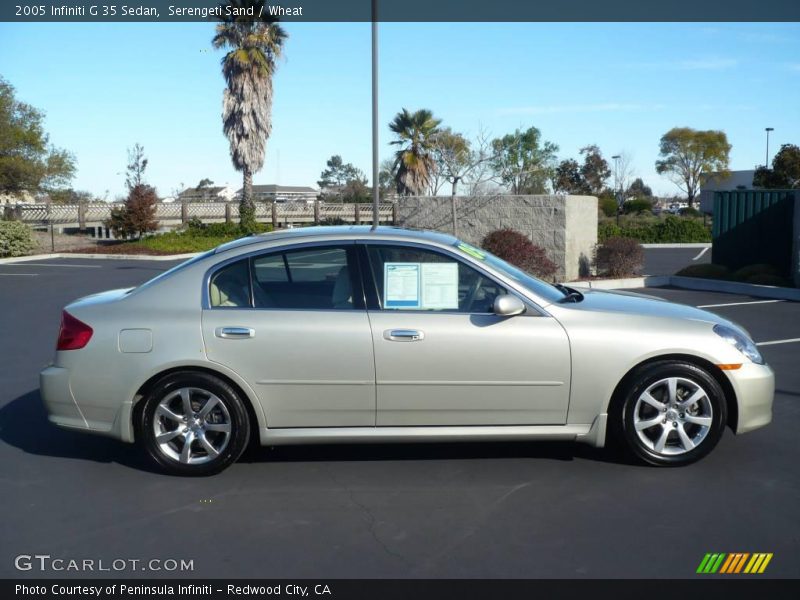 Serengeti Sand / Wheat 2005 Infiniti G 35 Sedan