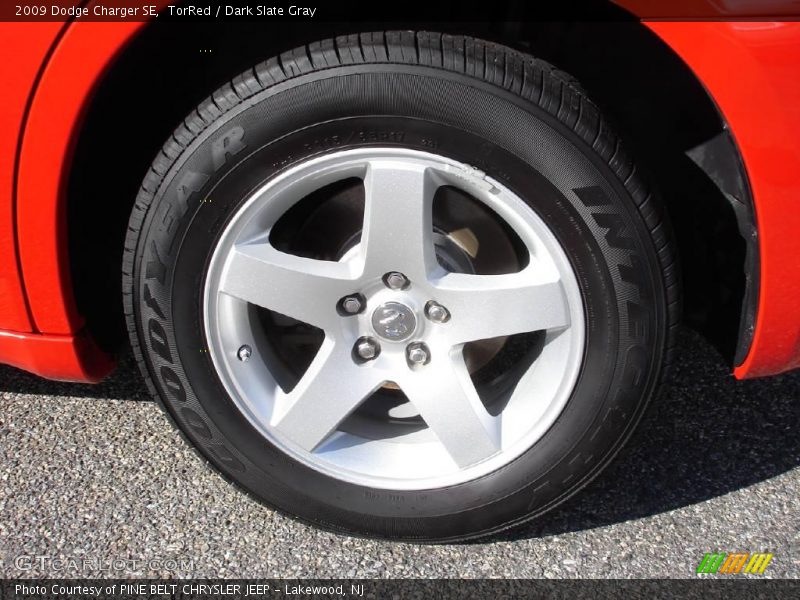 TorRed / Dark Slate Gray 2009 Dodge Charger SE