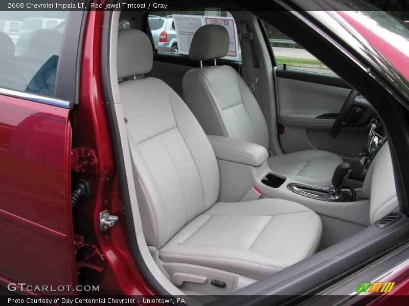 Red Jewel Tintcoat / Gray 2008 Chevrolet Impala LT