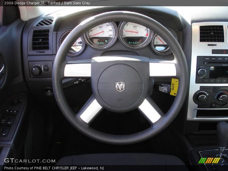 TorRed / Dark Slate Gray 2009 Dodge Charger SE