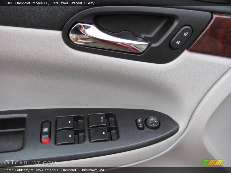 Red Jewel Tintcoat / Gray 2008 Chevrolet Impala LT