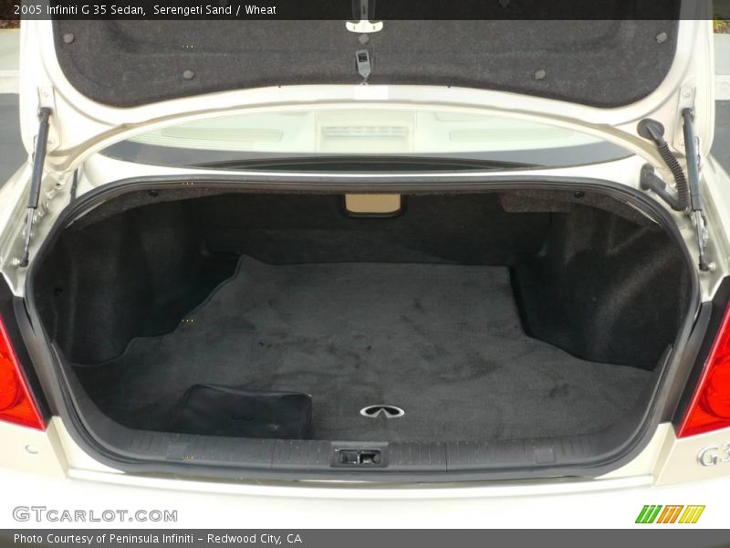 Serengeti Sand / Wheat 2005 Infiniti G 35 Sedan