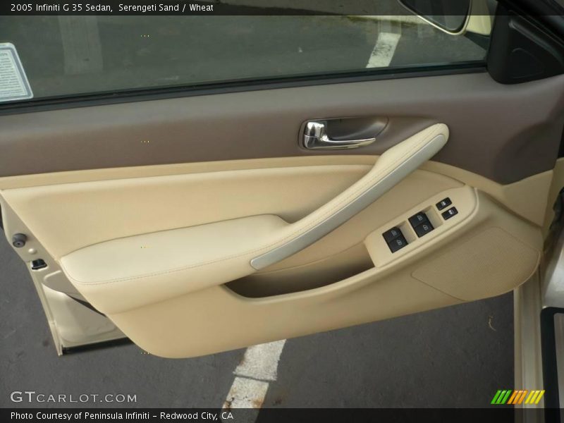 Serengeti Sand / Wheat 2005 Infiniti G 35 Sedan