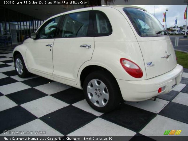 Stone White / Pastel Slate Gray 2008 Chrysler PT Cruiser LX