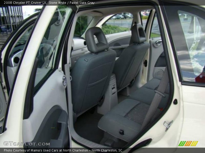 Stone White / Pastel Slate Gray 2008 Chrysler PT Cruiser LX