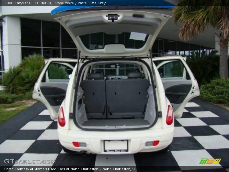 Stone White / Pastel Slate Gray 2008 Chrysler PT Cruiser LX