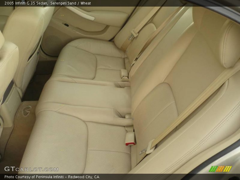 Serengeti Sand / Wheat 2005 Infiniti G 35 Sedan