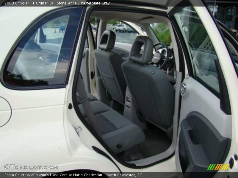 Stone White / Pastel Slate Gray 2008 Chrysler PT Cruiser LX