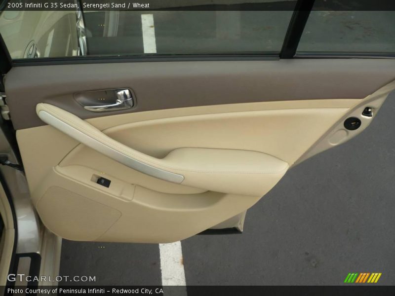 Serengeti Sand / Wheat 2005 Infiniti G 35 Sedan