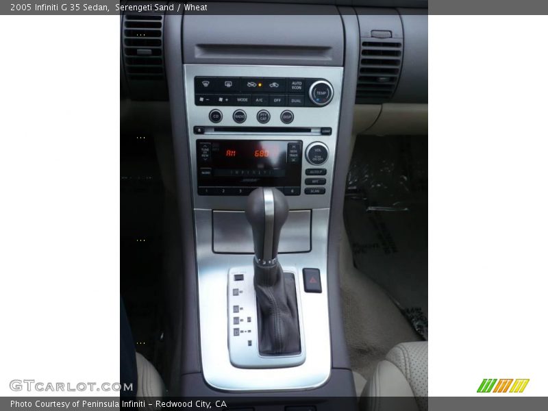 Serengeti Sand / Wheat 2005 Infiniti G 35 Sedan