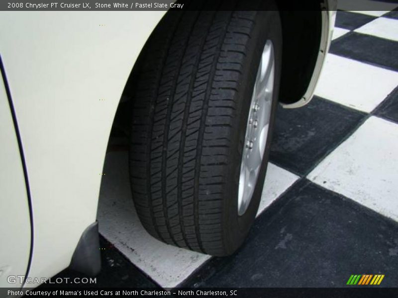 Stone White / Pastel Slate Gray 2008 Chrysler PT Cruiser LX