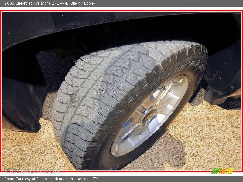 Black / Ebony 2008 Chevrolet Avalanche Z71 4x4