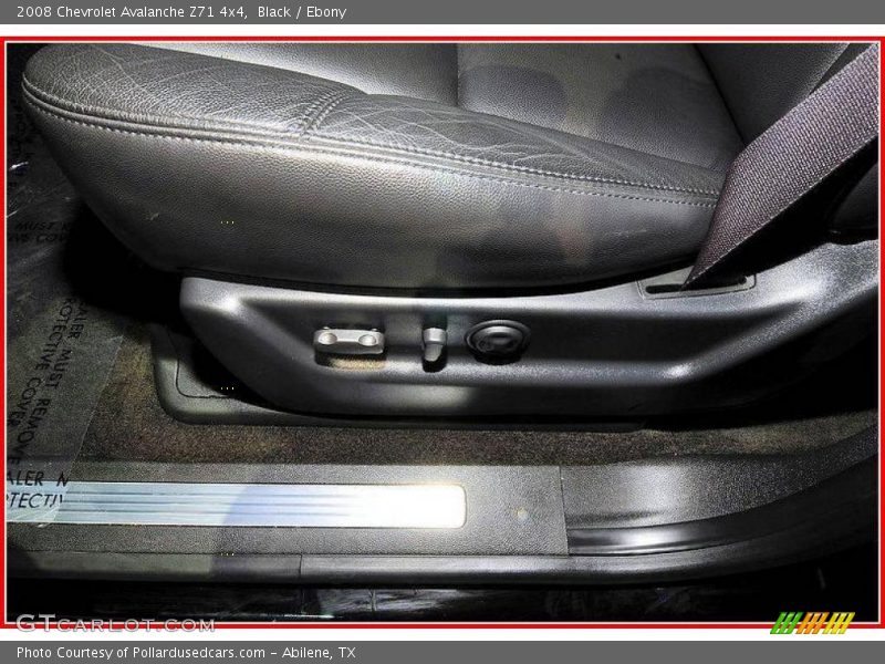 Black / Ebony 2008 Chevrolet Avalanche Z71 4x4