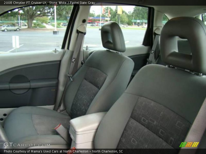 Stone White / Pastel Slate Gray 2008 Chrysler PT Cruiser LX