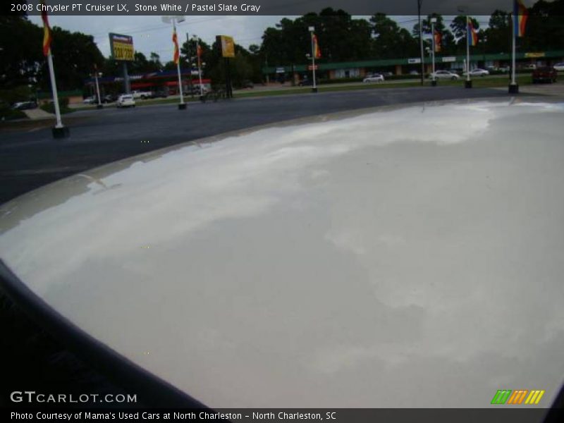 Stone White / Pastel Slate Gray 2008 Chrysler PT Cruiser LX