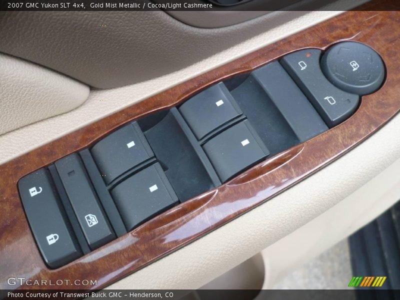 Gold Mist Metallic / Cocoa/Light Cashmere 2007 GMC Yukon SLT 4x4