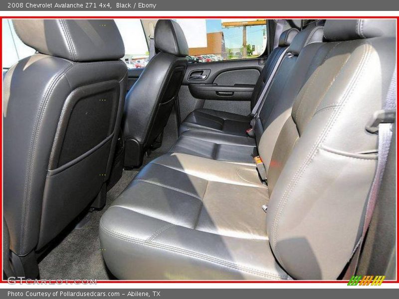 Black / Ebony 2008 Chevrolet Avalanche Z71 4x4