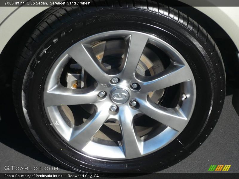 Serengeti Sand / Wheat 2005 Infiniti G 35 Sedan