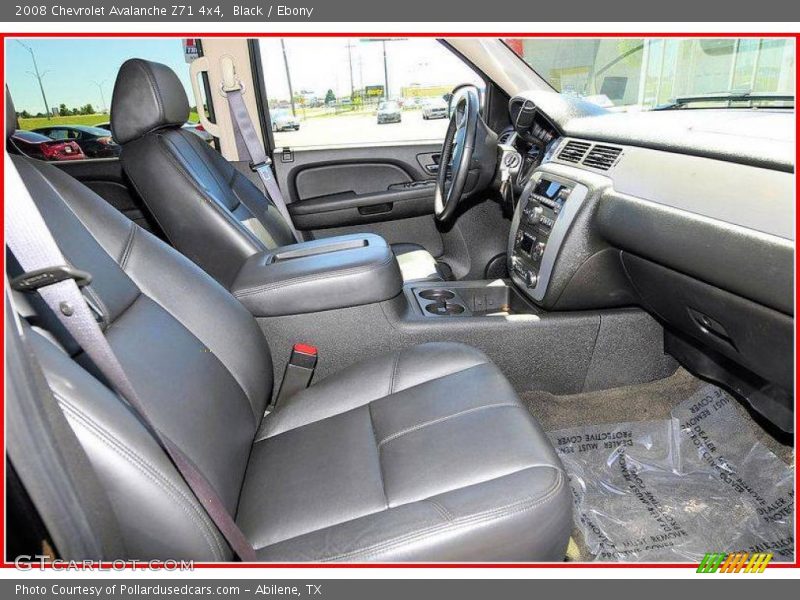 Black / Ebony 2008 Chevrolet Avalanche Z71 4x4