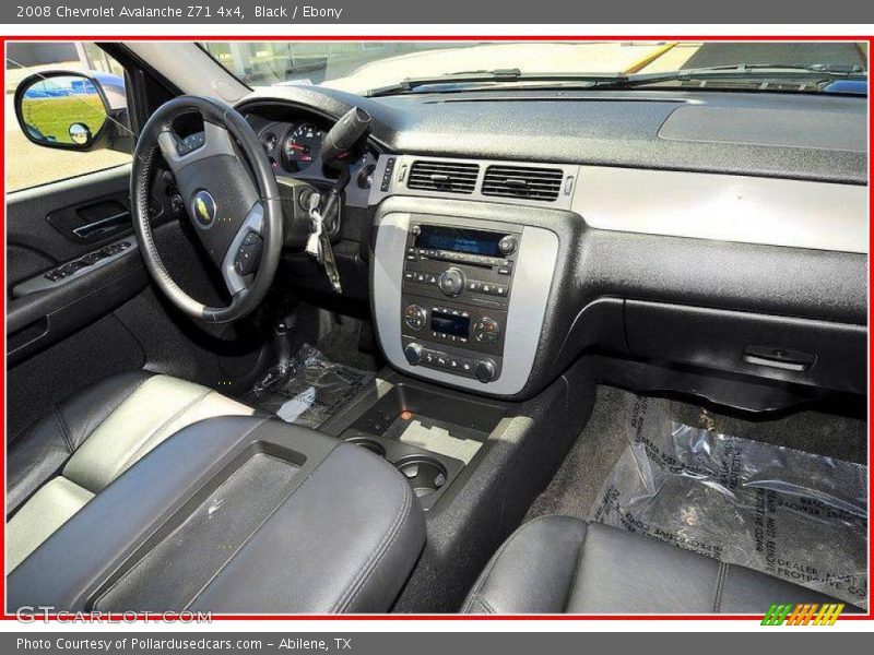 Black / Ebony 2008 Chevrolet Avalanche Z71 4x4