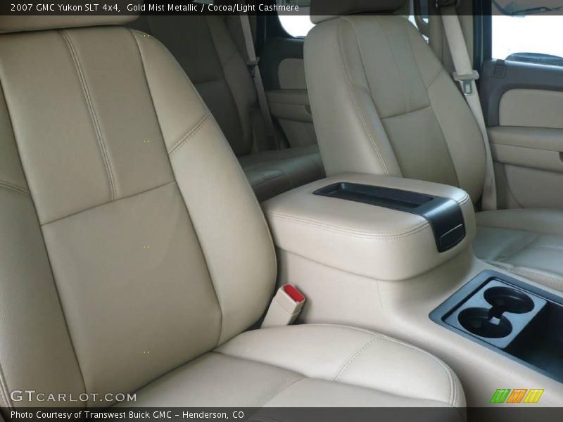 Gold Mist Metallic / Cocoa/Light Cashmere 2007 GMC Yukon SLT 4x4