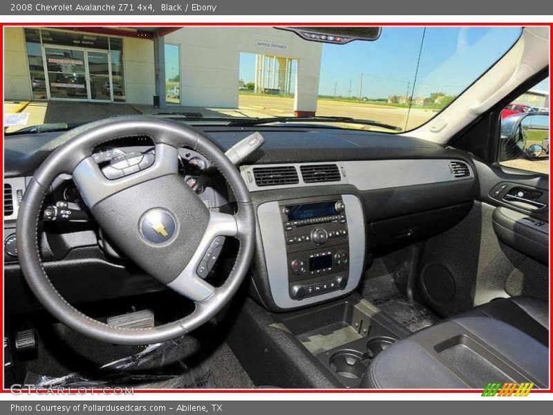 Black / Ebony 2008 Chevrolet Avalanche Z71 4x4
