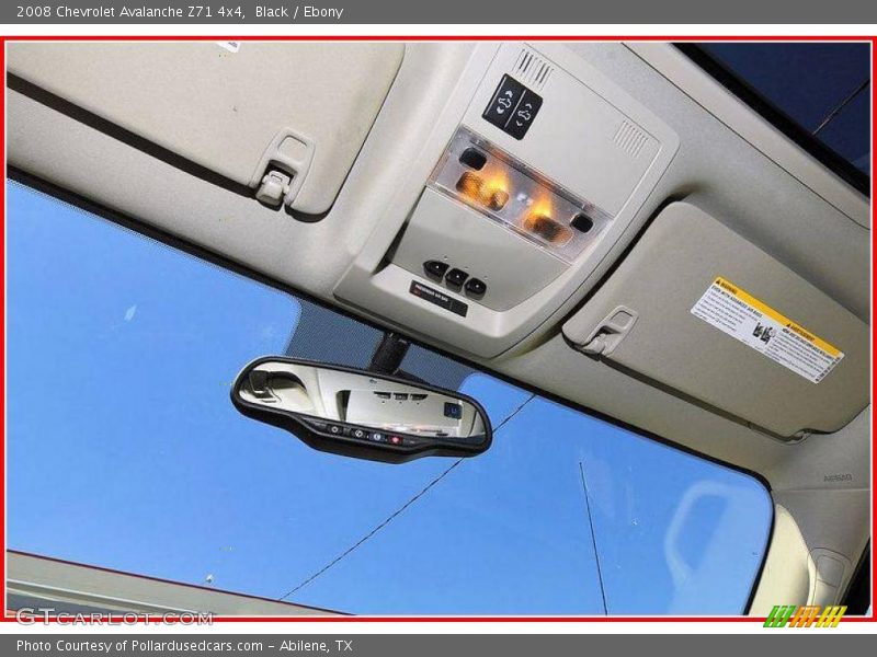 Black / Ebony 2008 Chevrolet Avalanche Z71 4x4
