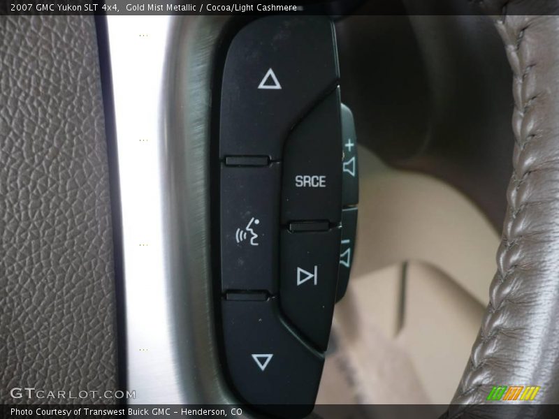 Gold Mist Metallic / Cocoa/Light Cashmere 2007 GMC Yukon SLT 4x4