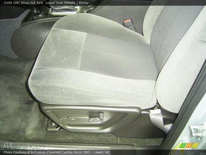 Liquid Silver Metallic / Ebony 2008 GMC Envoy SLE 4x4