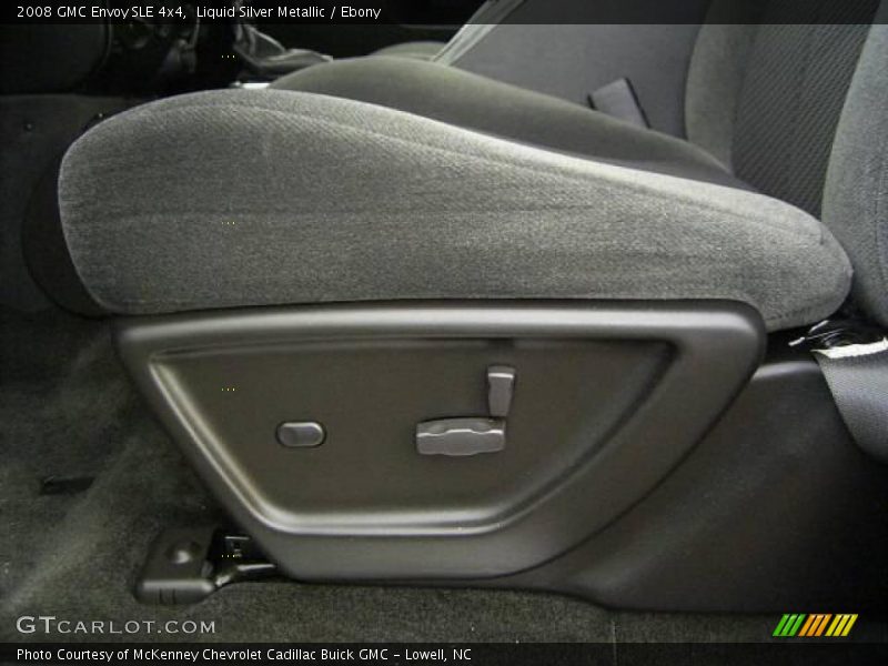 Liquid Silver Metallic / Ebony 2008 GMC Envoy SLE 4x4