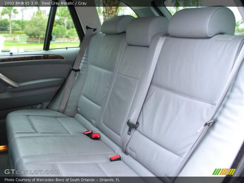 Steel Grey Metallic / Gray 2003 BMW X5 3.0i